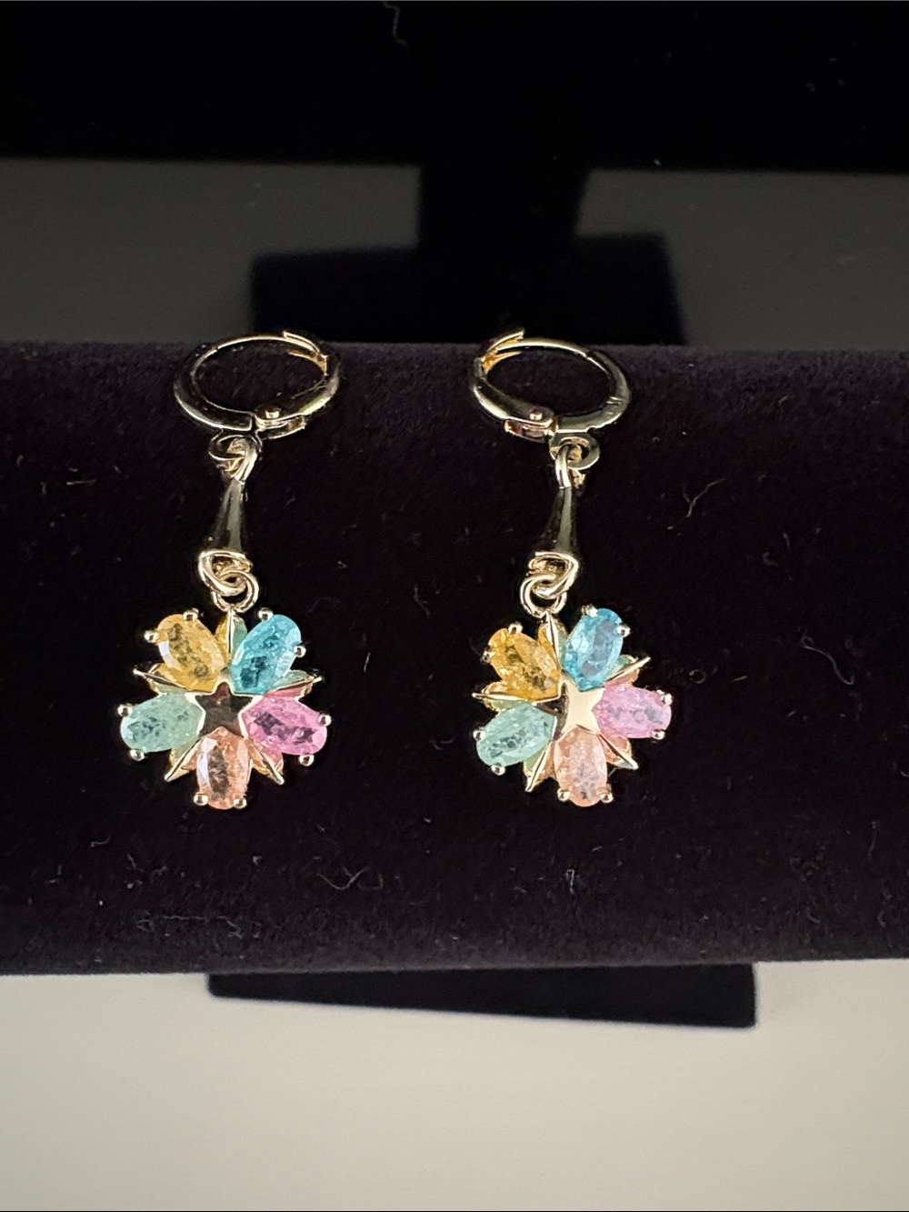 PBJ Candy Stone Dangle Earrings